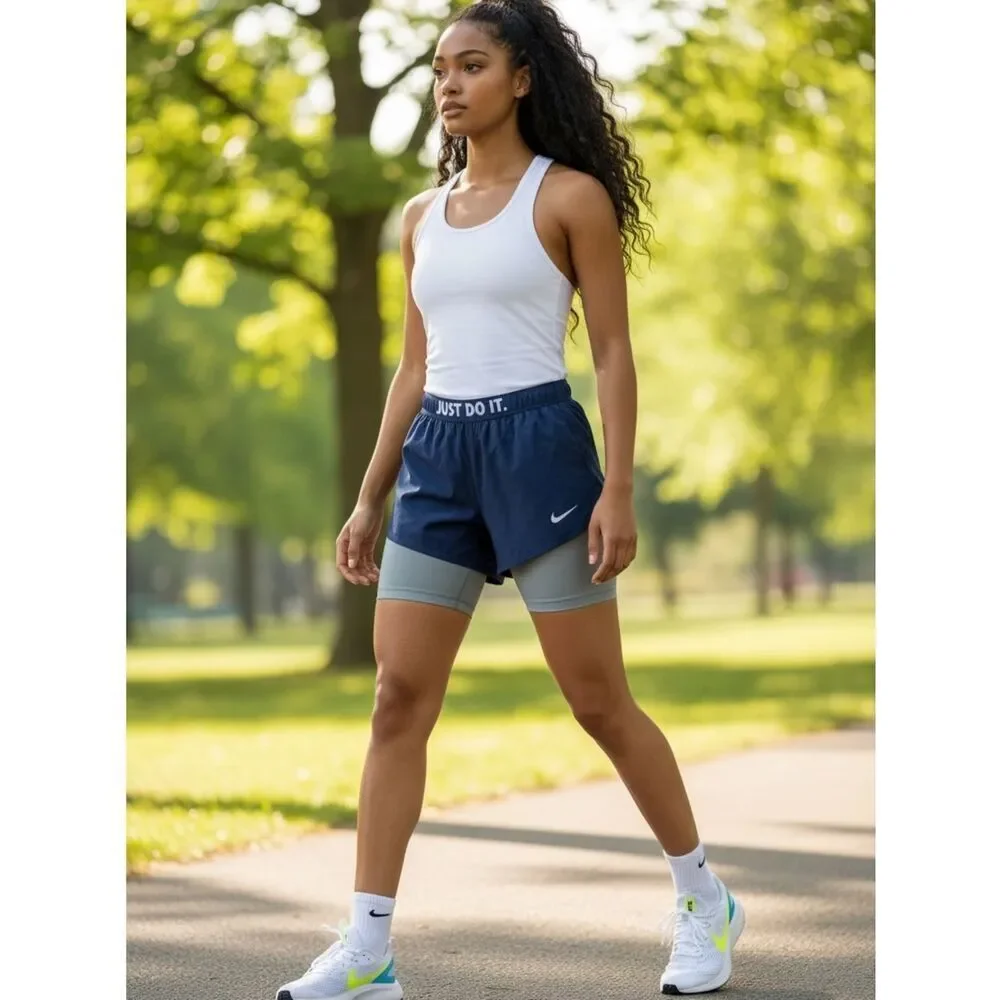 SET OF 2** Nike Athletic Shorts with Branded Waistband | Women’s Small